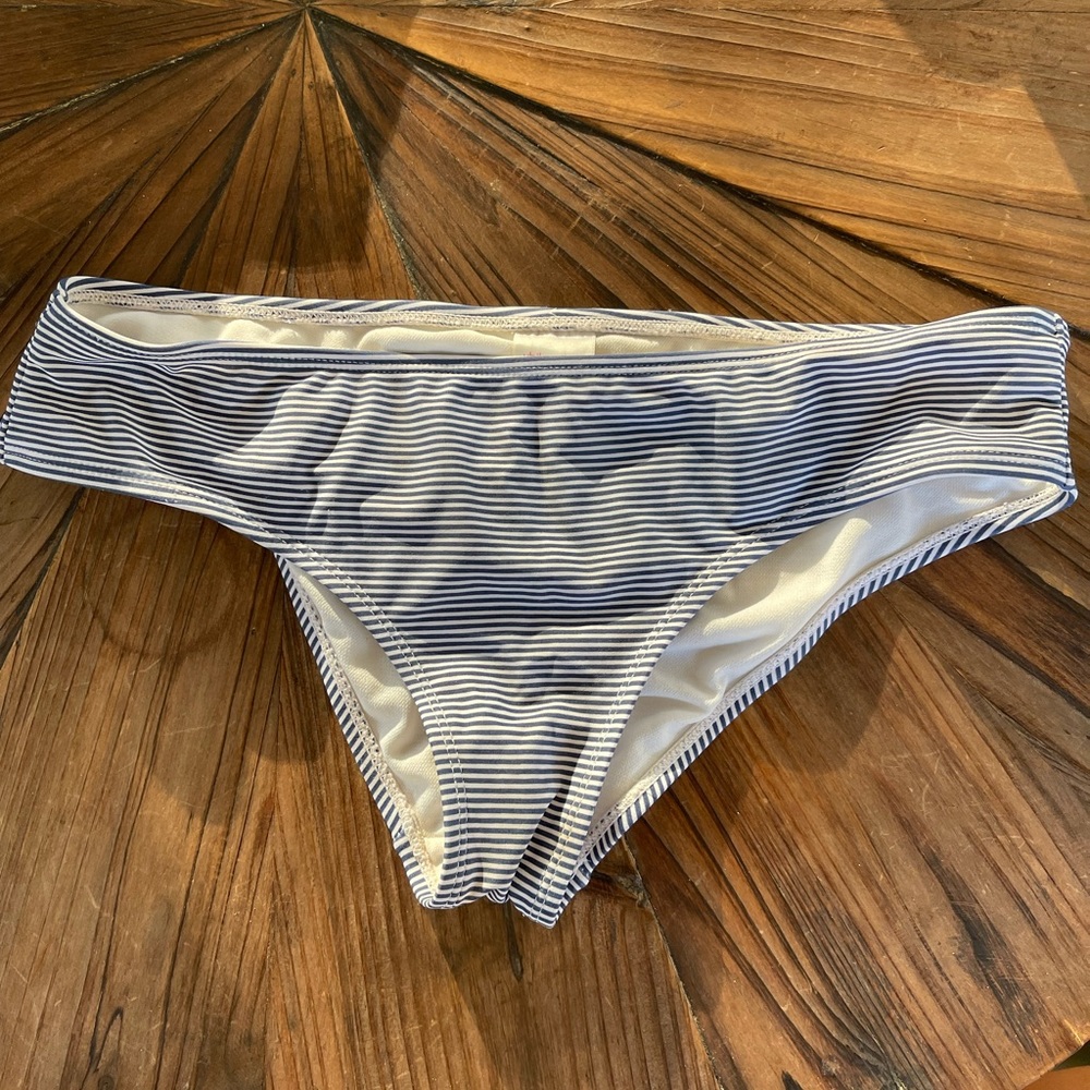 Target striped bikini bottoms